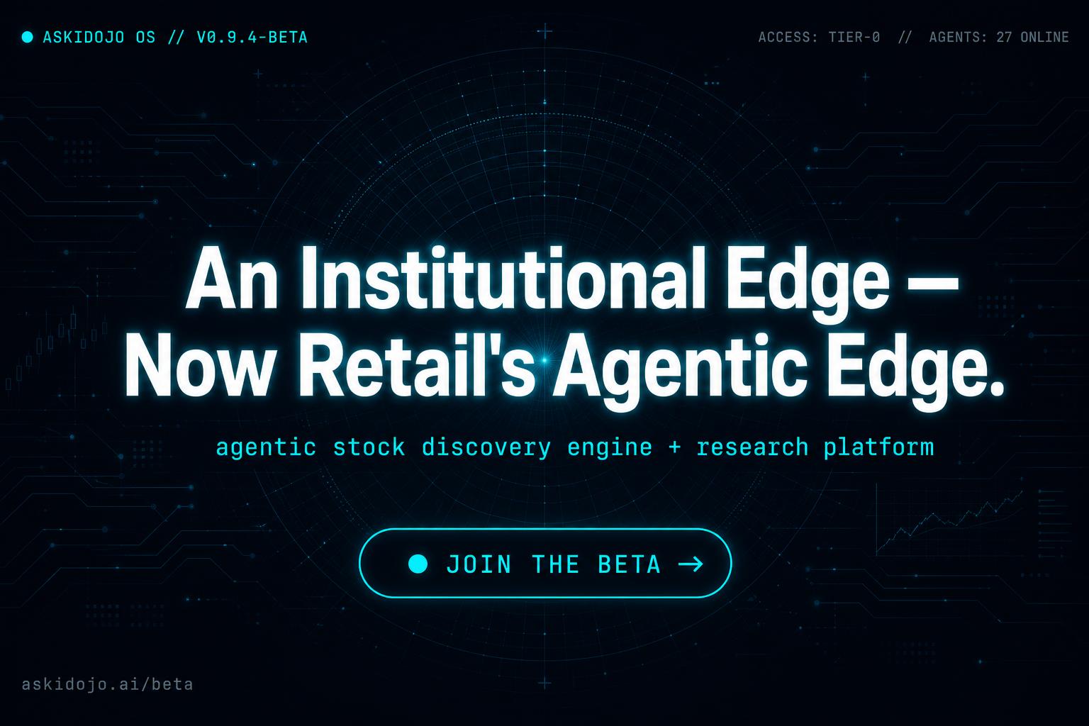 An Institutional Edge — Now Retail's Agentic Edge